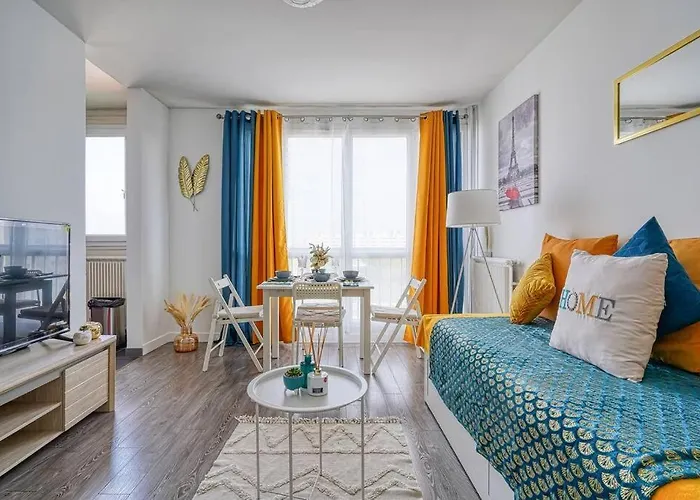 Saphir T2 Proche Paris דירה